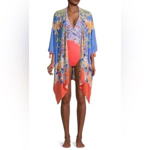 Johnny Was kimono style cover-up, size M